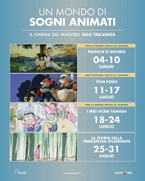UN MONDO DI SOGNI ANIMATI - Torna la rassegna sullo Studio Ghibli