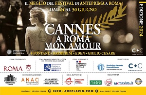 CANNES MON AMOUR - Dal 24 al 30 giugno nei cinema di Roma