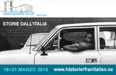 Historier från Italien - Storie dall'Italia dal 18 al 21 marzo 2010 a Stoccolma