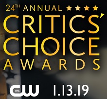CRITICS' CHOICE MOVIE AWARDS 24 - Due nomination per 