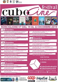 CUBO CINE FESTIVAL 2019 - A Ronciglione dal 19 al 22 dicembre