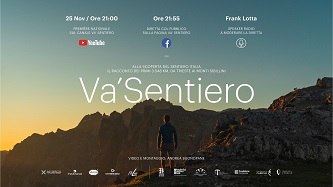 VA' SENTIERO - In onda mercoled 25 novembre