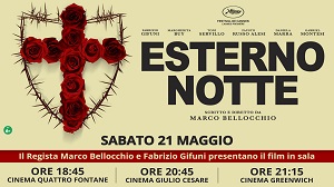 ESTERNO NOTTE - Il 21 maggio Marco Bellocchio e Fabrizio Gifuni presentano il film a Roma