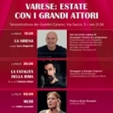 ESTATE CON I GRANDI ATTORI - A Varese Luca Zingaretti, Fabrizio Gifuni e Giulia Lazzarini