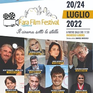 FARA FILM FESTIVAL 2022 - Ospiti Giannini e Scamarcio