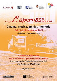 L'APEROSSA - Dal 13 al 18 settembre a Roma