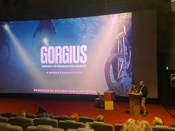 GORGIUS - Samuele Rossi riceve il Premio Eurimages