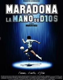 locandina di "Maradona, la Mano de Dios"