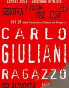 locandina di "Carlo Giuliani, Ragazzo"