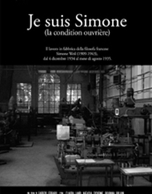 locandina di "Je Suis Simone (La Condition Ouvriere)"