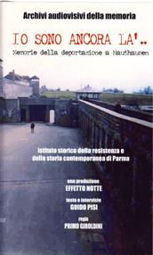 locandina di "Io sono ancora là - Memorie della deportazione a Mauthausen"
