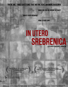 locandina di "In Utero Srebrenica"