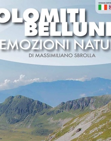 locandina di "Dolomiti Bellunesi. Emozioni Naturali"
