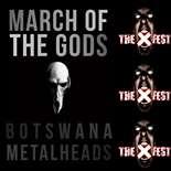 locandina di "March of the Gods - Botswana Metalheads"