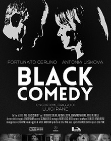 locandina di "Black Comedy"