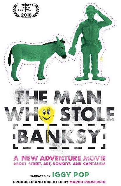 locandina di "LUomo che Rubò Banksy"