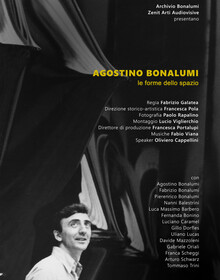locandina di "Agostino Bonalumi - Le Forme dello Spazio"