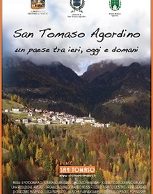 locandina di "San Tomaso Agordino, un Paese tra Ieri, Oggi e Domani"
