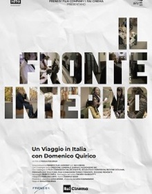 locandina di "Il Fronte Interno. Un Viaggio in Italia con Domenico Quirico"