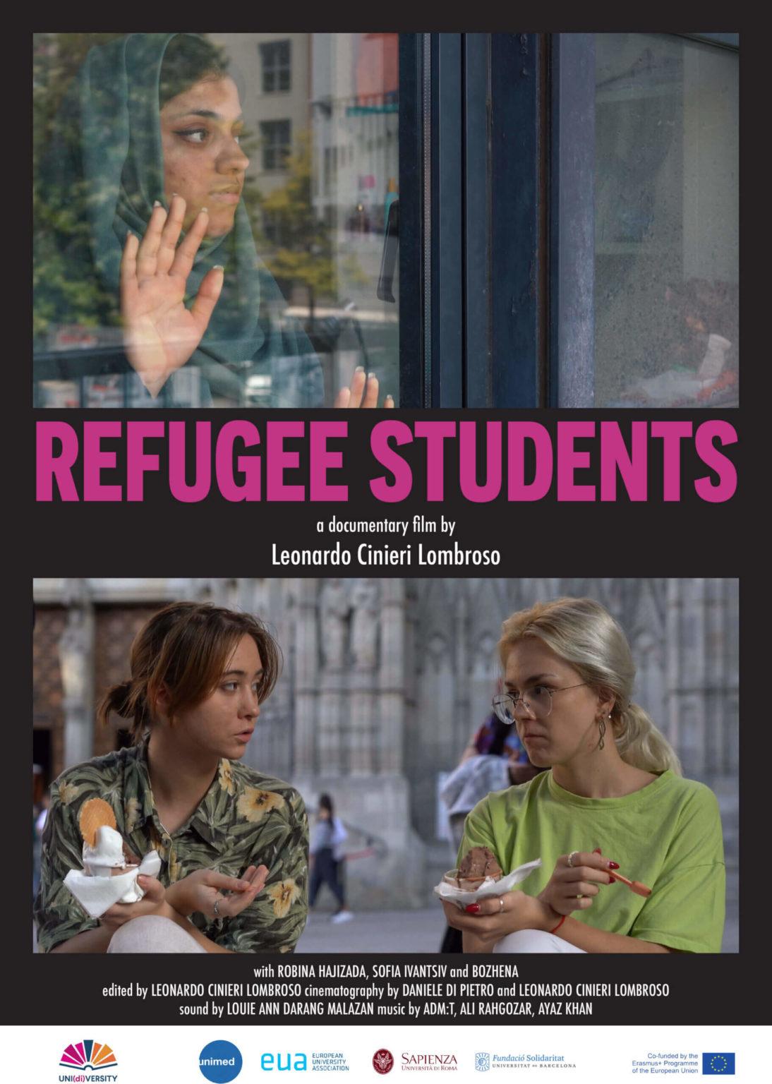 locandina di "Refugee Students"