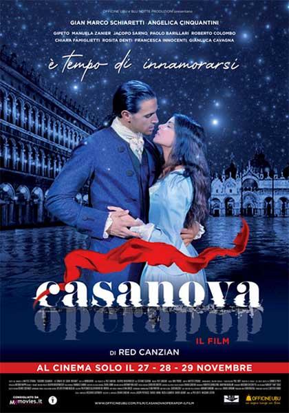 locandina di "Casanova Opera Pop - Il Film"